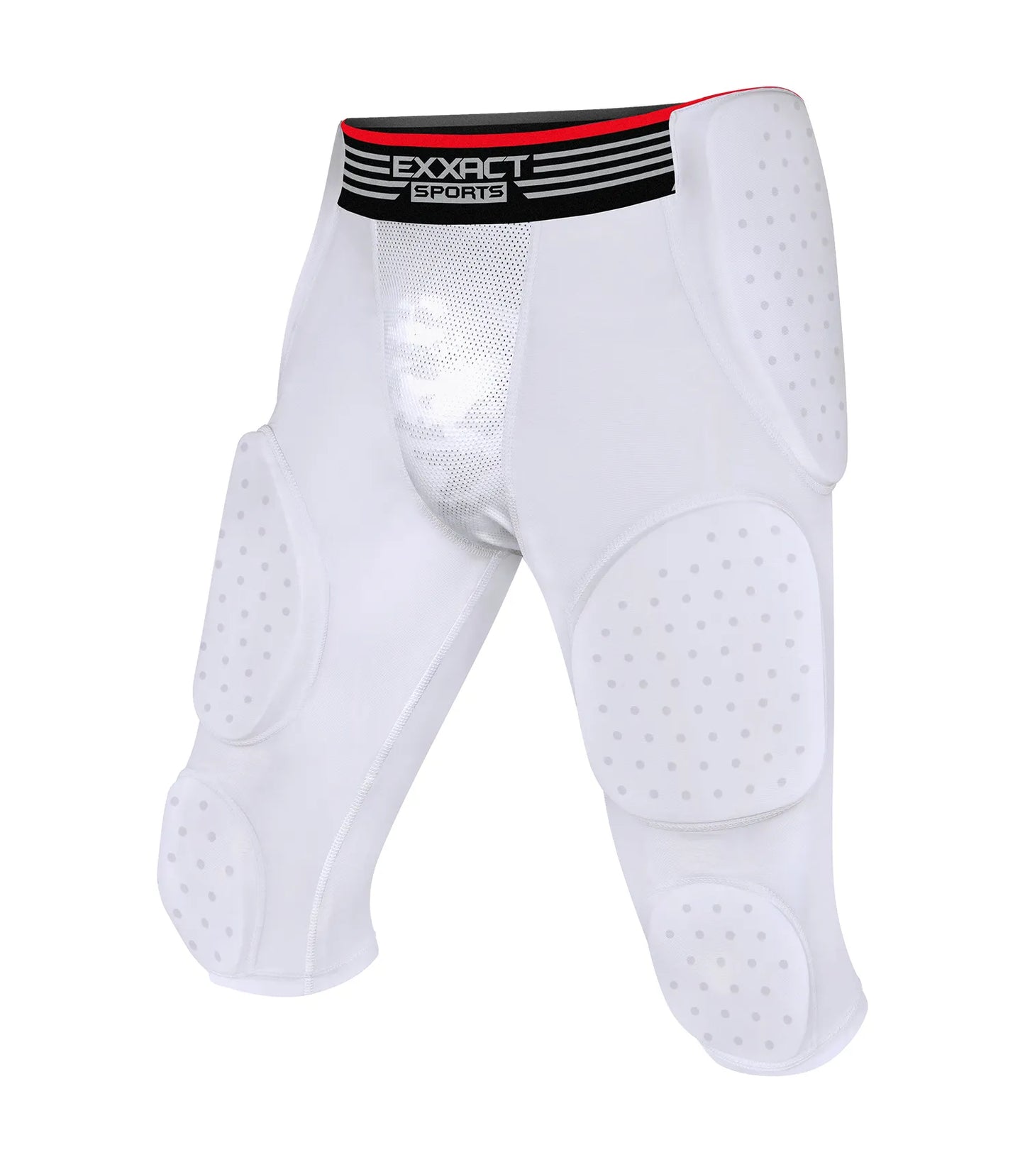 Battle 7-Pad Men's Football Girdle with Cup Pocket (Adult)
