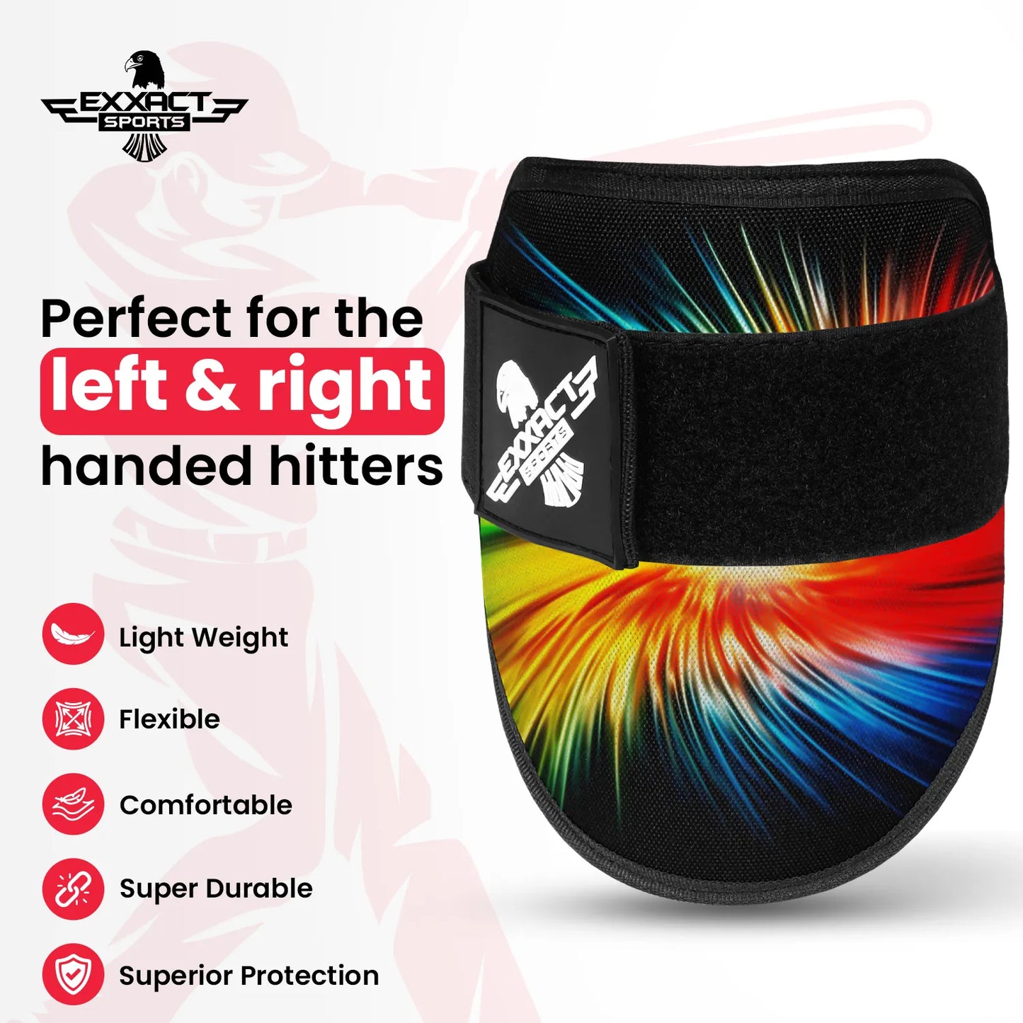 Baseball Elbow Guard with Adjustable Strap (Tie Dye)