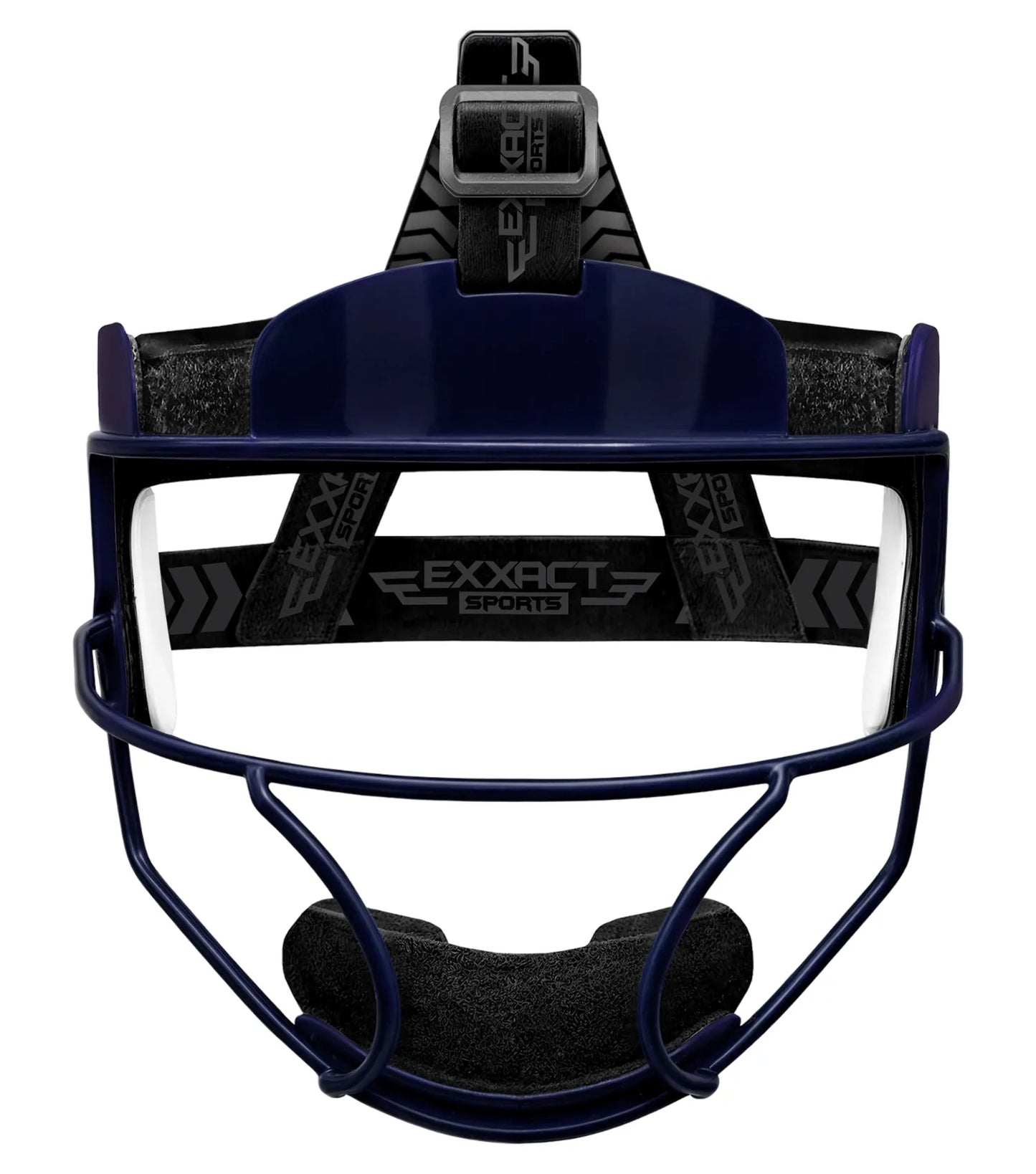 Lightweight Softball Face Mask, Protective Fielders Mask (Navy)