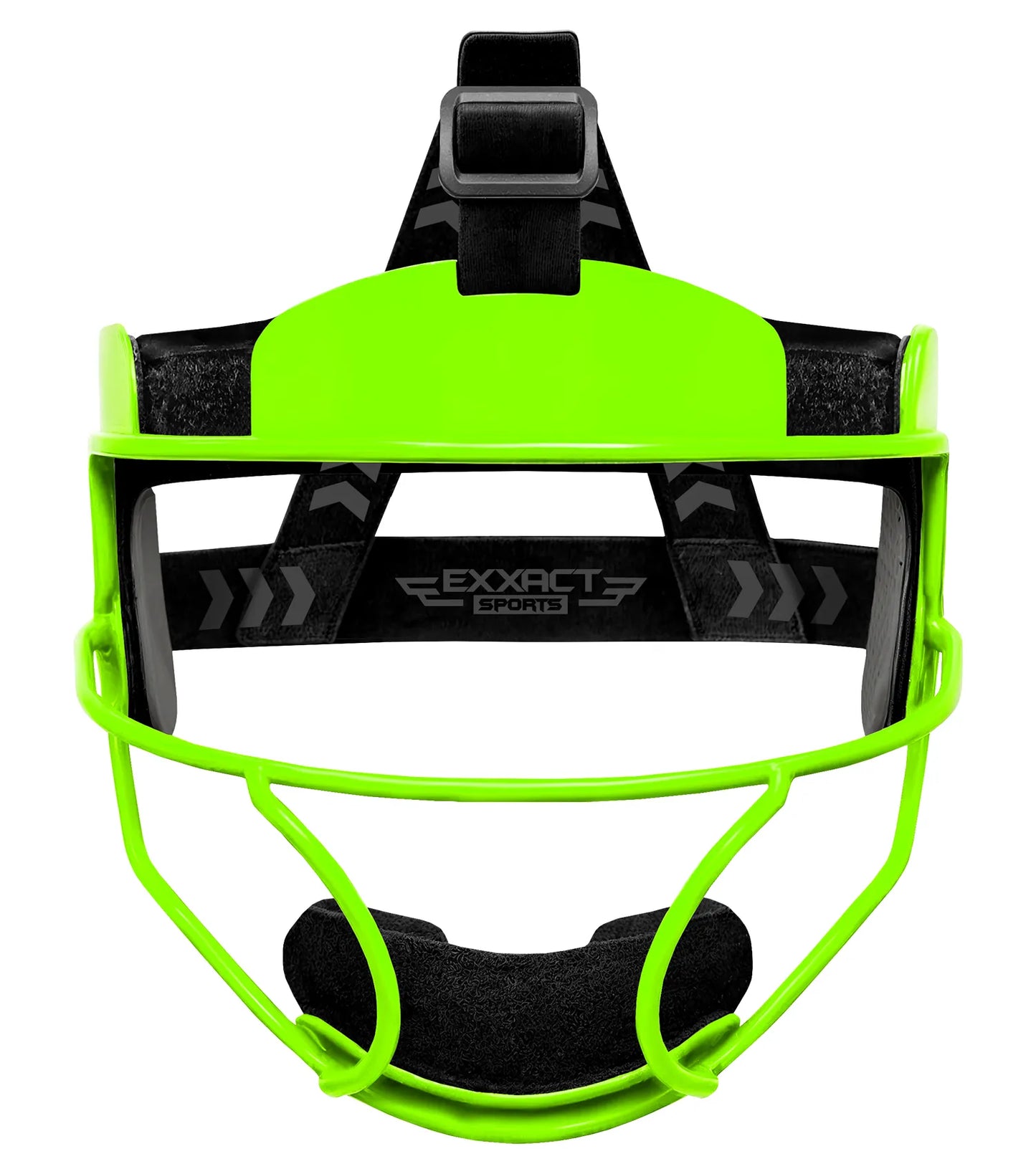 Lightweight Softball Face Mask, Protective Fielders Mask (Neon Green)