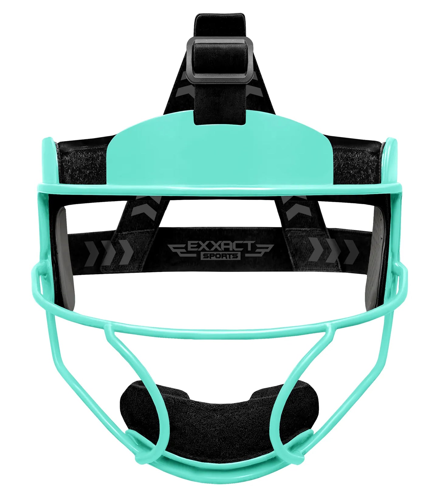 Lightweight Softball Face Mask, Protective Fielders Mask (Aqua Teal)