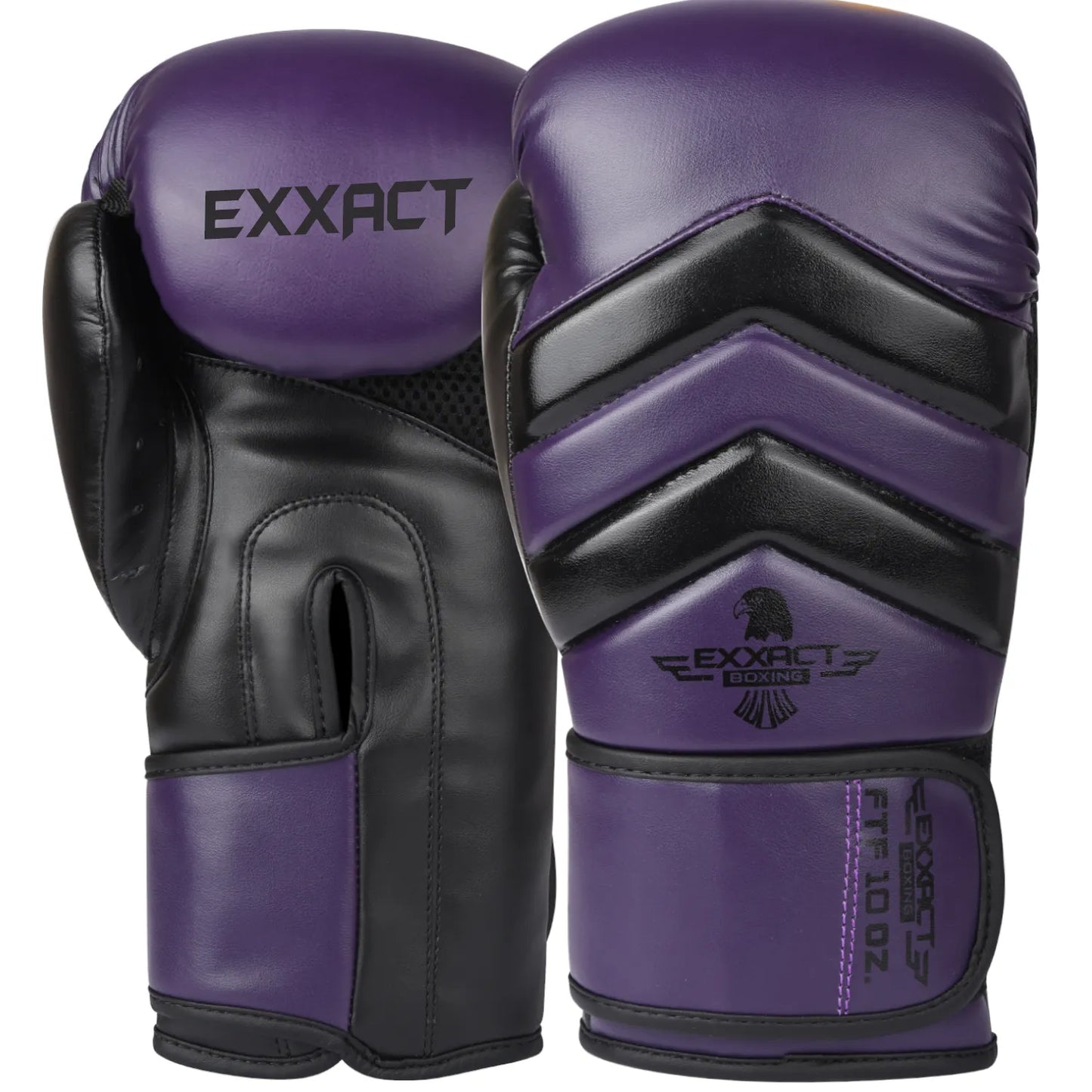 Clash Boxing Gloves for Men & Women (Purple/Black)