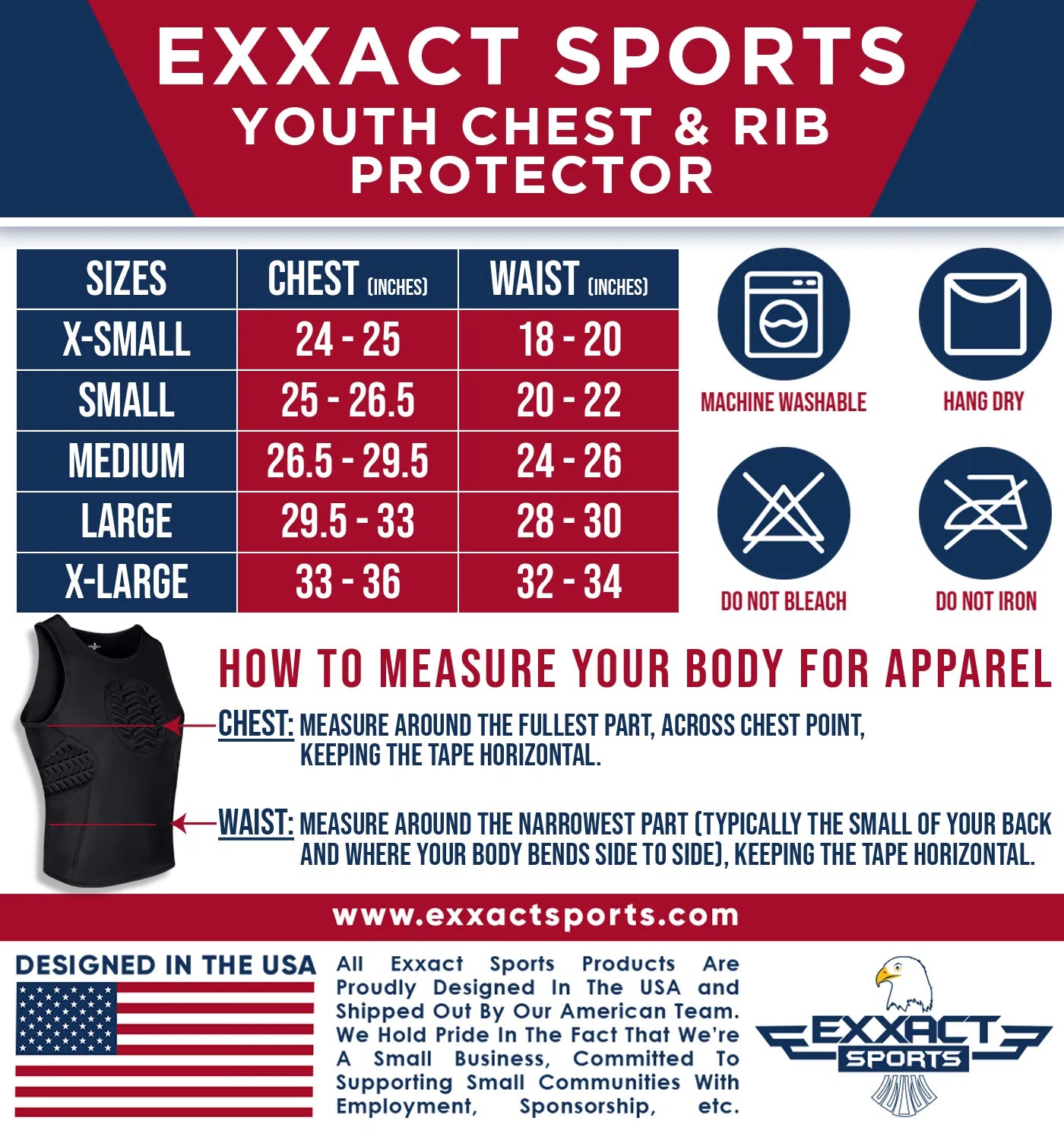 Tank Top Boys Baseball Chest & Rib Protector (Black)