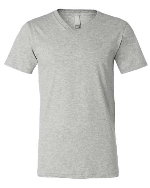 Unisex Heather V-Neck Tee