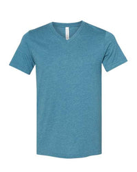 Unisex Heather V-Neck Tee