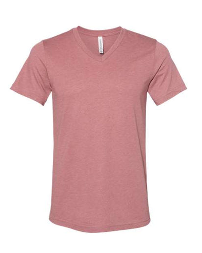 Unisex Heather V-Neck Tee