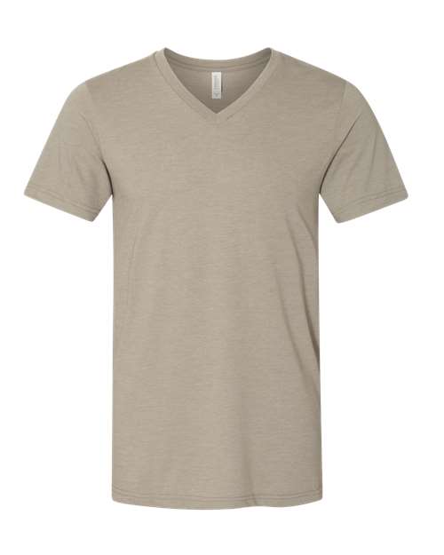 Unisex Heather V-Neck Tee