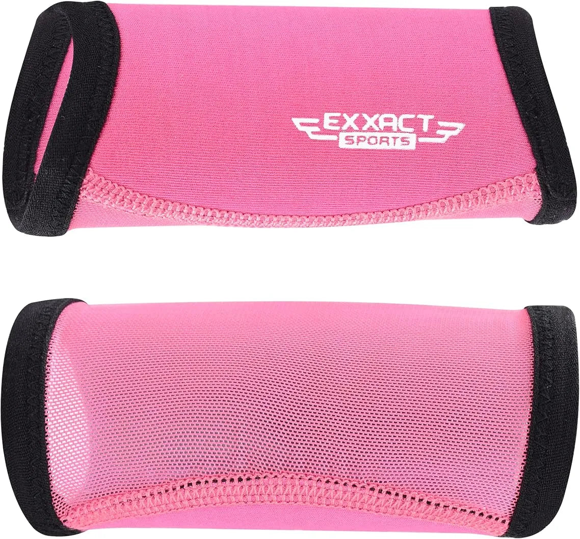 Neoprene Chin Strap Cover for Ultimate Comfort and Protection (Pink)