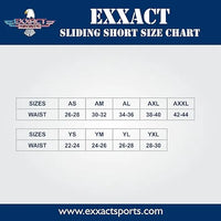 Men's Padded Sliding Shorts with Hard Protective Cup (White)