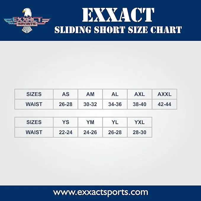 Boy's Padded Sliding Shorts with Hard Protective Cup (Black)