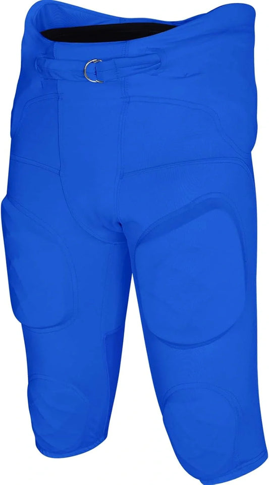 Gladiator Men's Integrated Football Pants with Built-in Pads (Royal Blue)