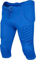 Rebel Boys Integrated Football Pants with Built-in Pads Royal Blue (Youth)