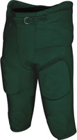 Gladiator Men's Integrated Football Pants with Built-in Pads (Green)