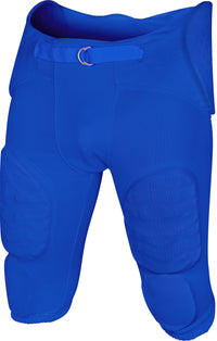 Proline Men's Integrated Football Pants with 7 Flex Pads Royal Blue (Adult)