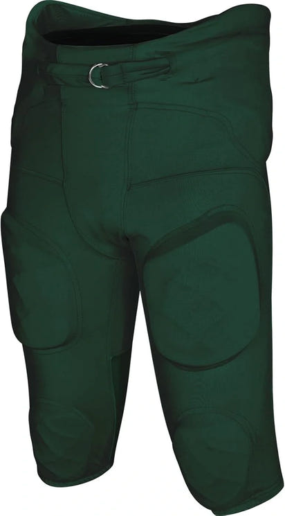Gladiator Men's Integrated Football Pants with Built-in Pads (Green)
