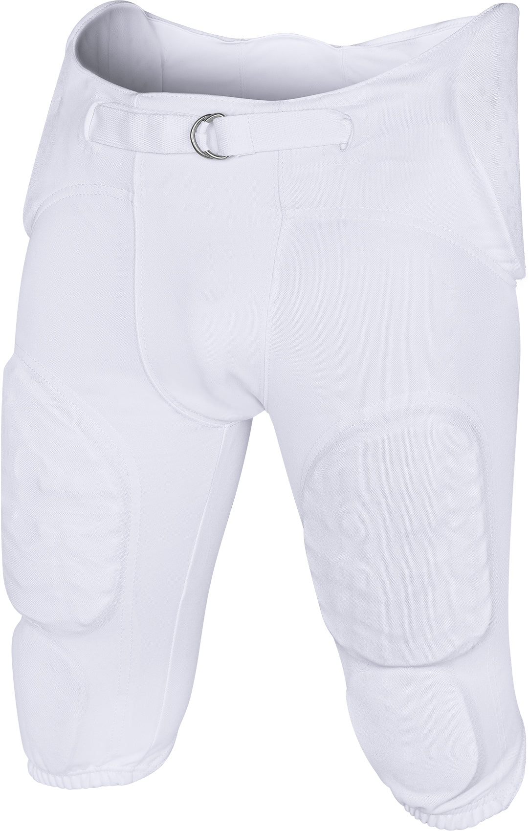 Proline Men's Integrated Football Pants with 7 Flex Pads White (Adult)