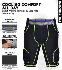Touchdown 5-Pad Boys Football Girdle with Cup Pocket (Youth)