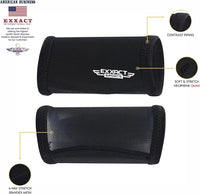 Neoprene Chin Strap Cover for Ultimate Comfort and Protection (Black)