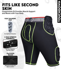 Touchdown 5-Pad Men's Football Girdle with Cup Pocket (Adult)