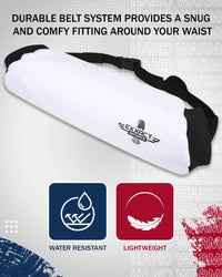 Hand Warmer Mens & Boys Football Pouch (Elite White)