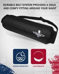 Hand Warmer Mens & Boys Football Pouch (Black)