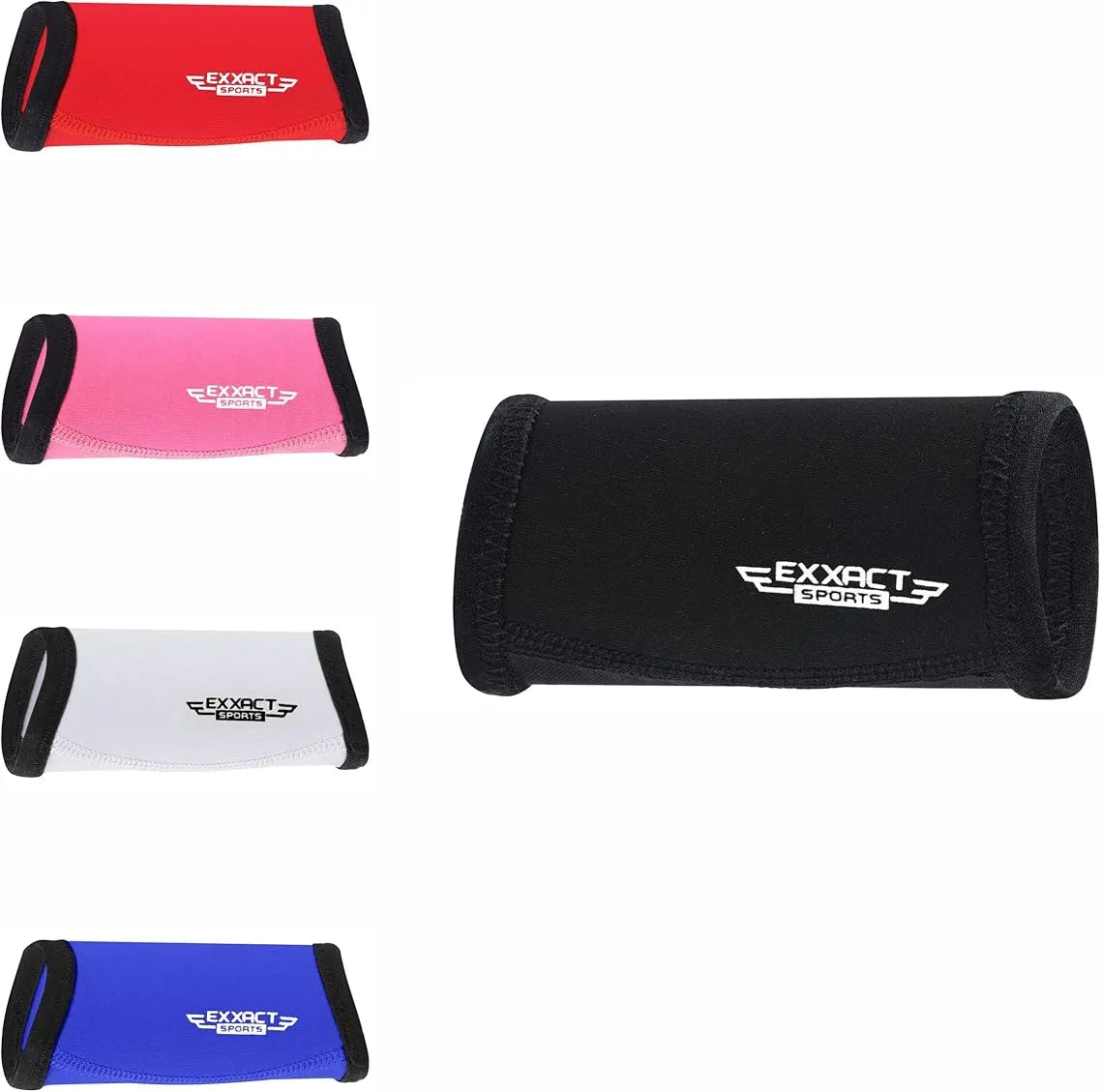 Neoprene Chin Strap Cover for Ultimate Comfort and Protection (Black)