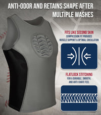 Youth Sports Armor Padded Compression Shirt™