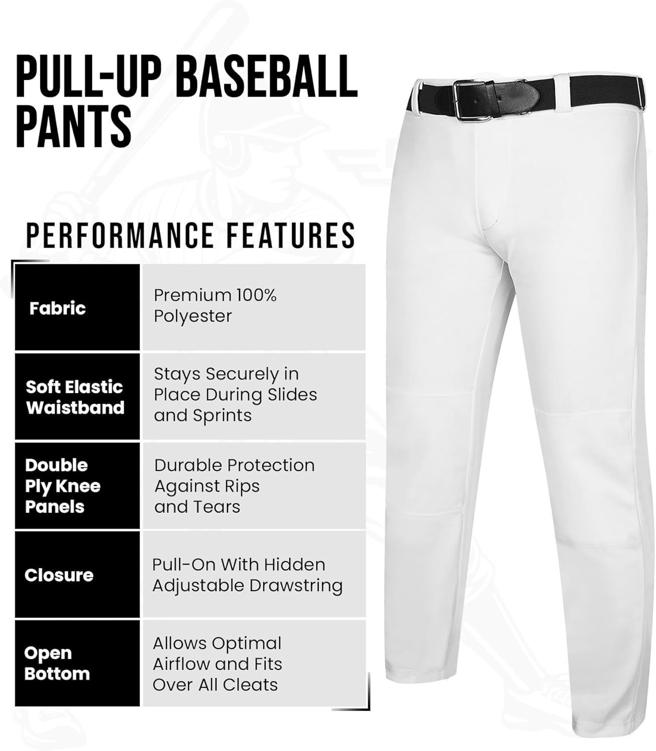 Youth Performance Baseball Pants™