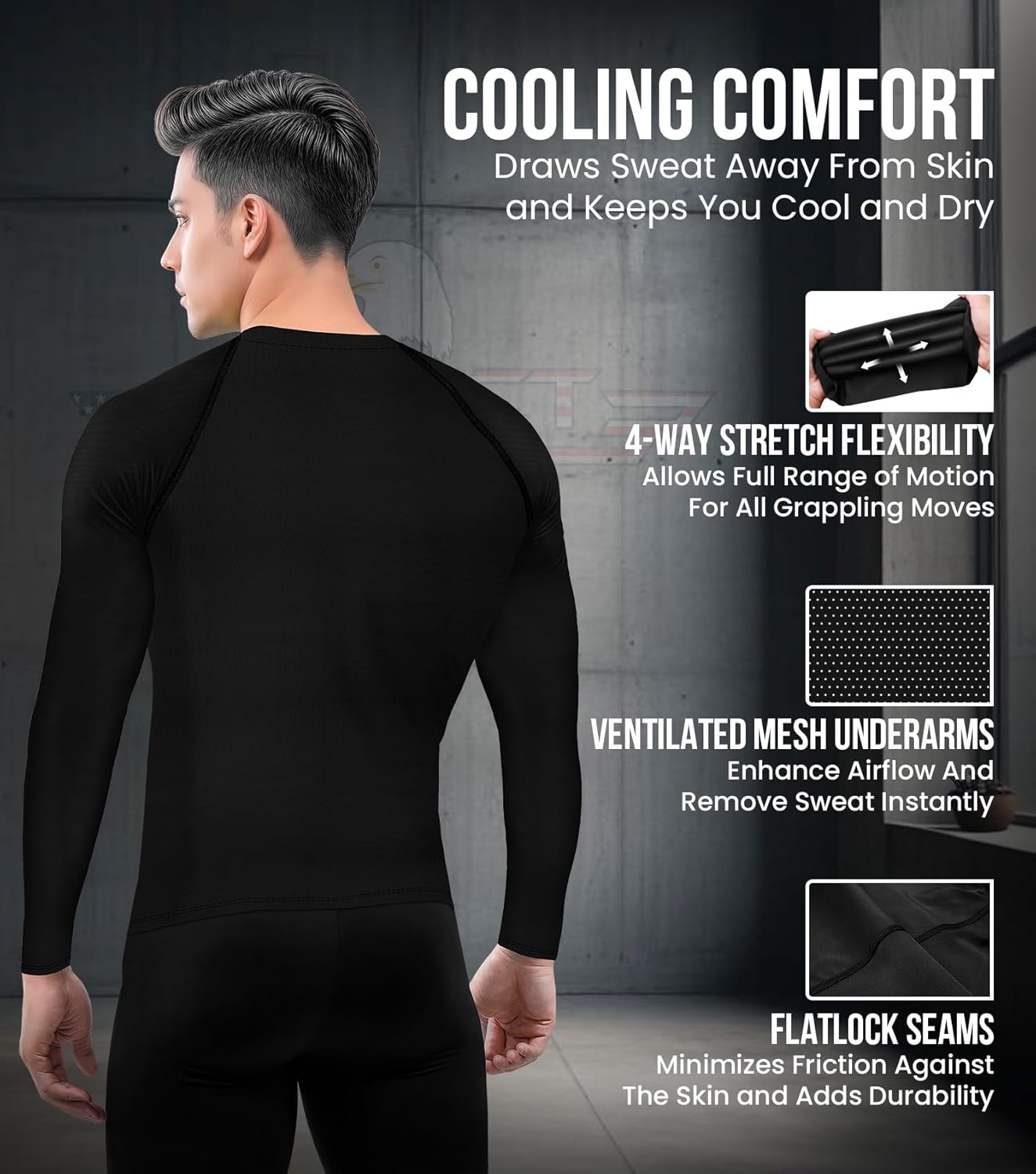 Long Sleeve BJJ Performance Rash Guard™