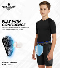 Premium Youth Sliding Shorts™