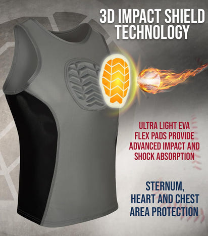 Youth Sports Armor Padded Compression Shirt™