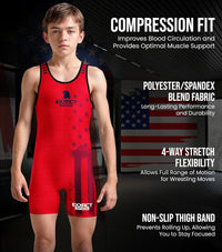 Elevate Youth Wrestling Singlet™