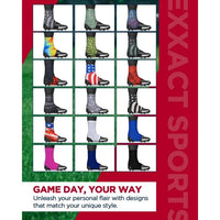 Spats Cleat Men & Boys Football Covers (Black Camo)