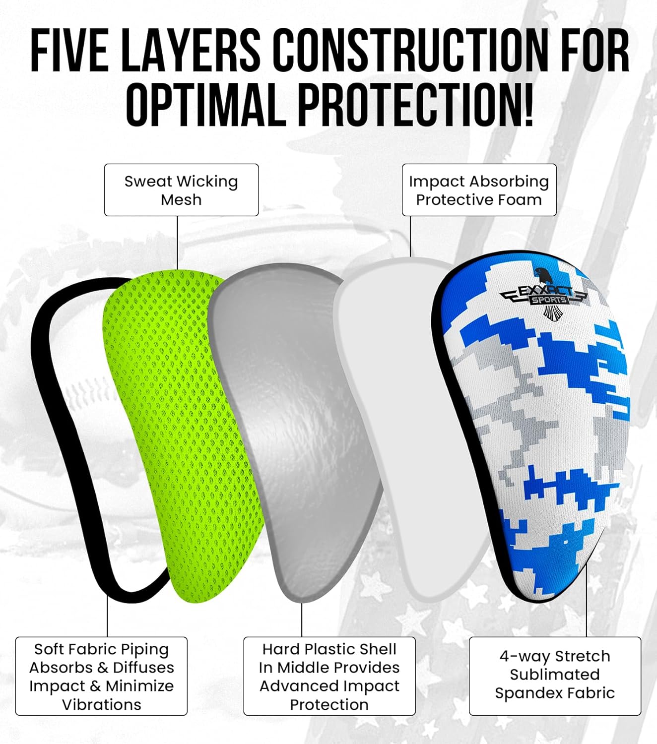 Exxact Sports Premium Lightweight Athletic Cup™