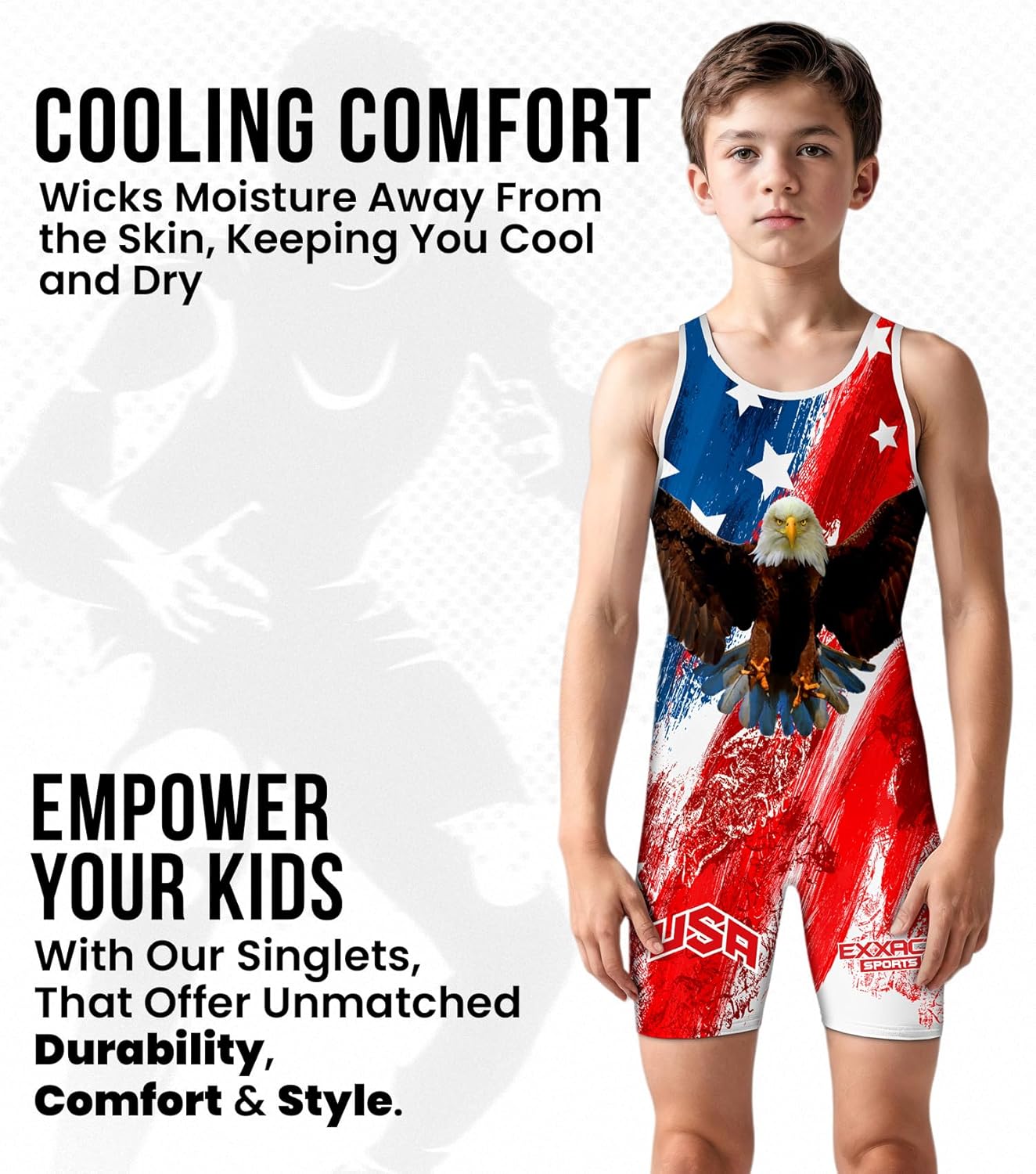 Performance-Boosting Wrestling Singlet™