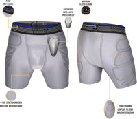 Youth Sliding Shorts with Hard Cup™