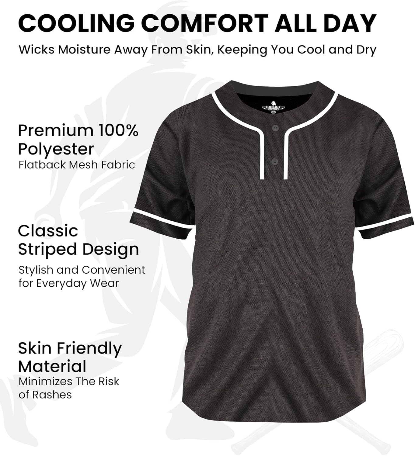 Ultimate Comfort Baseball Jersey™
