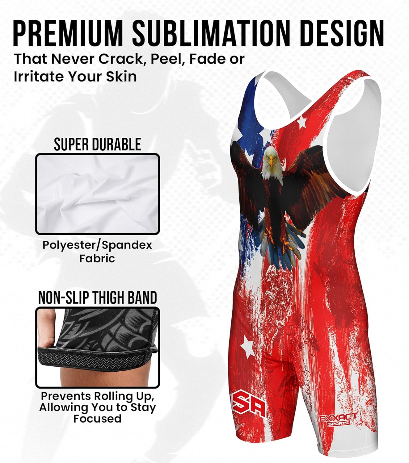 Performance-Boosting Wrestling Singlet™