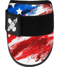 Baseball Elbow Guard with Adjustable Strap (Brushy USA Flag)