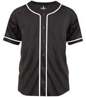 Baseball Jersey for Men and Women, Full Button Down Jersey