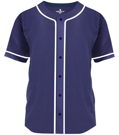 Baseball Jersey for Men and Women, Full Button Down Jersey