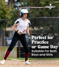 Baseball Socks and Belt Combo Set for Boys & Girls, Adult and Youth Sizes (Kelly Green)