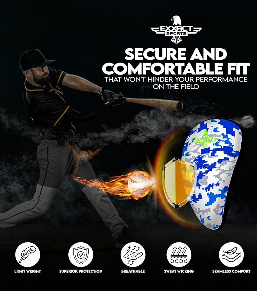 Boys Compression Shorts with Soft Athletic Cup White (Youth)