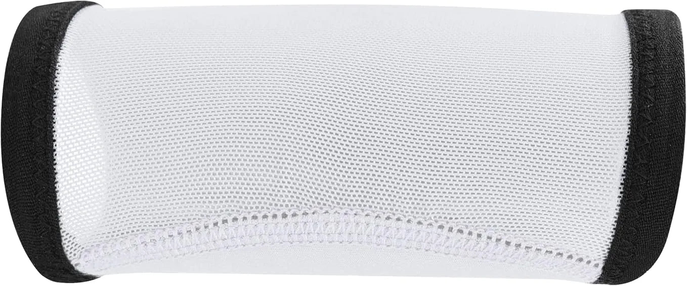 Neoprene Chin Strap Cover for Ultimate Comfort and Protection (White)