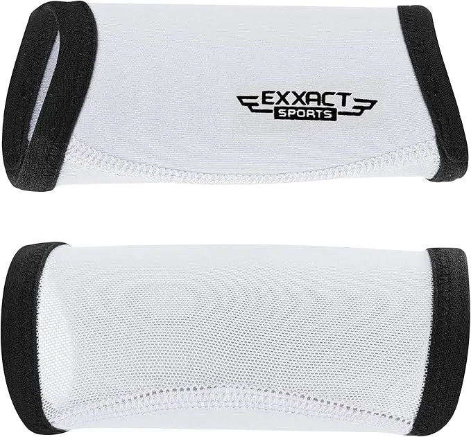 Neoprene Chin Strap Cover for Ultimate Comfort and Protection (White)