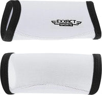 Neoprene Chin Strap Cover for Ultimate Comfort and Protection (White)