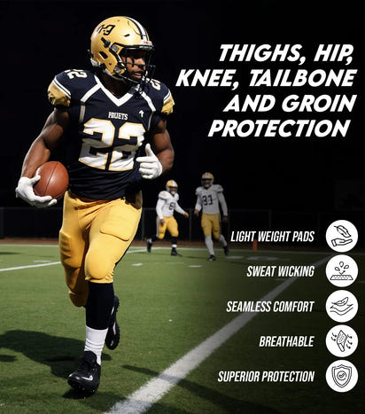 Men's Combat 7-Pads Compression Pants