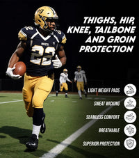 Men's Combat 7-Pads Compression Pants