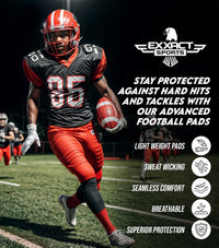 Defender 5 Pads Men's Football Compression Shirt (Adult)