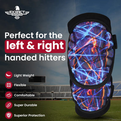 Defender Plus Baseball Elbow Guard with Adjustable Straps (Lazer)